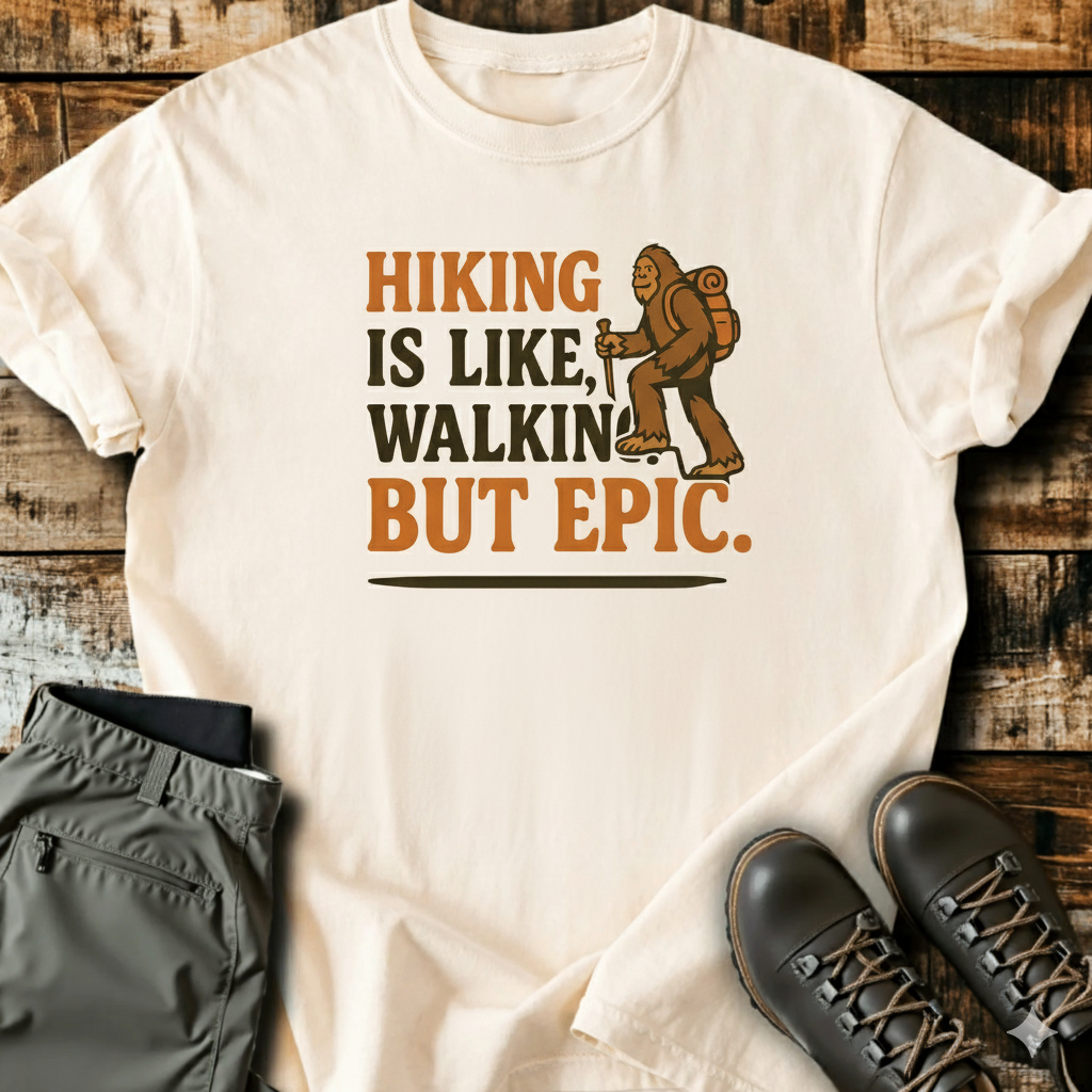 Hiking is like Walking