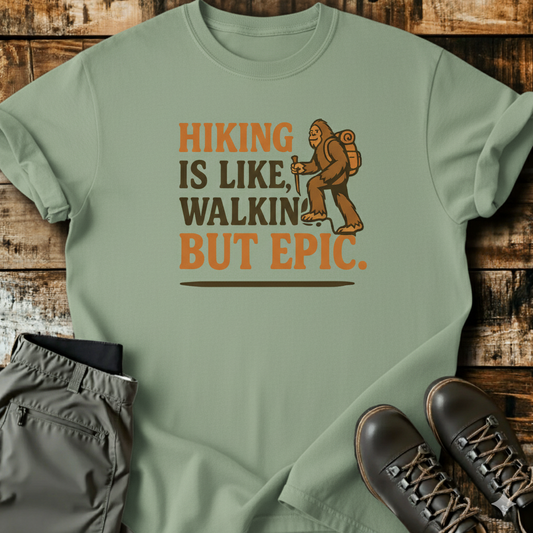 Hiking is like Walking